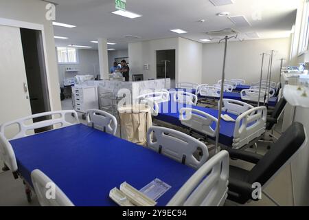 ilheus, bahia, brasilien - 24. Mai 2022: Ansicht eines öffentlichen Krankenhauses in der Stadt Ilheus. Stockfoto