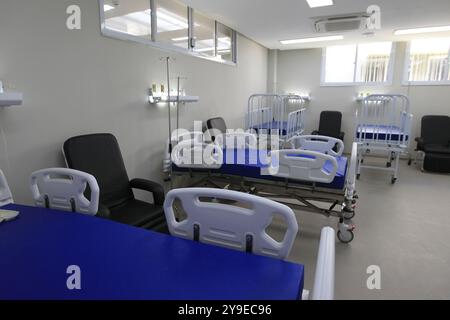 ilheus, bahia, brasilien - 24. Mai 2022: Ansicht eines öffentlichen Krankenhauses in der Stadt Ilheus. Stockfoto