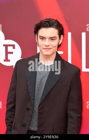 Louis Partridge, Disclaimer, BFI London Film Festival, Southbank Centre, Royal Festival Hall, London, UK, 10. Oktober 2024, Foto: Richard Goldschmid Stockfoto