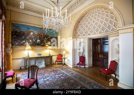 Der ante Room im Spencer House. Ein historisches Haus in London, das der Familie Spencer gehört. Stockfoto