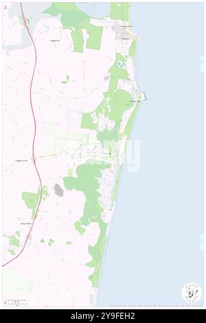 Pottsville, Tweed, AU, Australien, New South Wales, s 28 23' 14'', N 153 33' 30'', Karte, Cartascapes Map, veröffentlicht 2024. Erkunden Sie Cartascapes, eine Karte, die die vielfältigen Landschaften, Kulturen und Ökosysteme der Erde enthüllt. Reisen Sie durch Zeit und Raum und entdecken Sie die Verflechtungen der Vergangenheit, Gegenwart und Zukunft unseres Planeten. Stockfoto