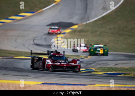 40 TAYLOR Jordan (usa), DELETRAZ Louis (che), HERTA Colton (usa), BUTTON Jenson (gbr), Wayne Taylor Racing mit Andretti, Acura ARX-06, Action während der Motul Petit Le Mans 2024, 11. Runde der IMSA Sportscar Championship 2024, vom 10. Bis 12. Oktober 2024 auf der Michelin Raceway Road Atlanta in Braselton, Georgia, Vereinigte Staaten von Amerika - Foto: DPPI Live News Stockfoto