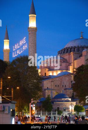 Türkiye, Türkei, Istanbul, Aya Sofya Camii, Moschee, Stockfoto