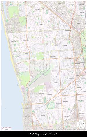 Adelaide Airport, City of West Torrens, AU, Australien, South Australia, S 34 56' 20'', N 138 32' 2'', Karte, Cartascapes Map, veröffentlicht 2024. Erkunden Sie Cartascapes, eine Karte, die die vielfältigen Landschaften, Kulturen und Ökosysteme der Erde enthüllt. Reisen Sie durch Zeit und Raum und entdecken Sie die Verflechtungen der Vergangenheit, Gegenwart und Zukunft unseres Planeten. Stockfoto