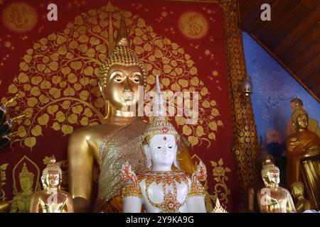 Wat Phra That Doi Leng, Tempel in Mueang Phrae, Thailand Stockfoto