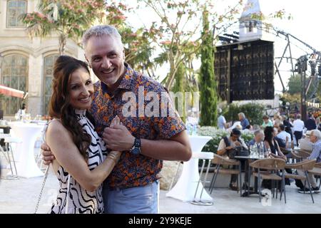 Anita Hofmann und Christian Filip beim Kroatischen Sommerfest im Europa Park Rust 2024 Stockfoto