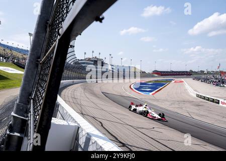 STING RAY ROBB (41) aus Payette, Idaho, trainiert für den Hy-Vee Homefront 250 auf dem Iowa Speedway in Newton, IA Stockfoto