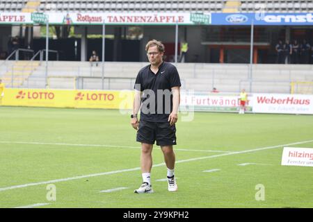 U23) beim Spiel der Football-RL SW 24:25: 1. Sptg: SC Freiburg II gegen Kickers Offenbach Stockfoto