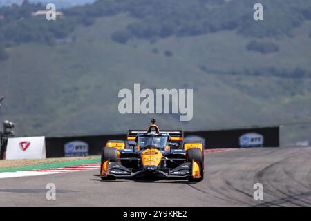 PATO OWARD (5) aus Monterey, Mexiko, trainiert für den Firestone Grand Prix von Monterey auf dem WeatherTech Raceway Laguna Seca in Salinas, CA Stockfoto