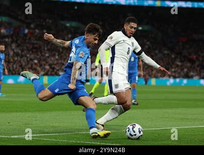 London, Großbritannien. Oktober 2024. Während des Spiels der UEFA Nations League im Wembley Stadium in London. Der Bildnachweis sollte lauten: Paul Terry/Sportimage Credit: Sportimage Ltd/Alamy Live News Stockfoto