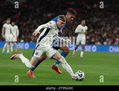 London, Großbritannien. Oktober 2024. Während des Spiels der UEFA Nations League im Wembley Stadium in London. Der Bildnachweis sollte lauten: Paul Terry/Sportimage Credit: Sportimage Ltd/Alamy Live News Stockfoto
