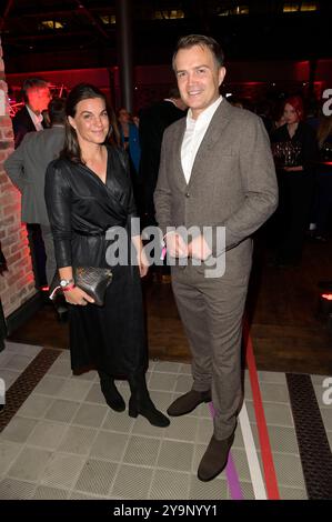 Isabelle Körner und Christopher Wittich beim Vaunet Jubiläumsevent 40 Jahre private Medien im Telegraphenamt. Berlin, 10.10.2024 *** Isabelle Körner und Christopher Wittich bei der Vaunet Jubiläumsveranstaltung 40 Jahre private Medien im Telegraphenamt Berlin, 10 10 2024 Foto:XF.xKernx/xFuturexImagex medien 4046 Stockfoto