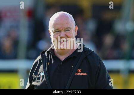 Paul Holleran, Manager von Leamington während des Spiels zwischen Leamington FC und Scarborough Athletic in der Vanarama National League North Stockfoto