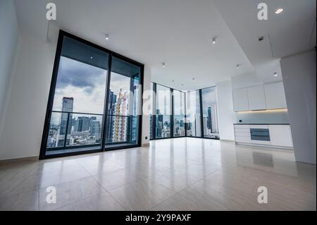 Luxuswohnung in Sathorn / Bangkok Stockfoto