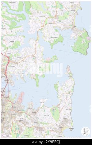 Georges Heights, Mosman, AU, Australien, New South Wales, s 33 50' 12'', N 151 15' 20'', Karte, Cartascapes Map, veröffentlicht 2024. Erkunden Sie Cartascapes, eine Karte, die die vielfältigen Landschaften, Kulturen und Ökosysteme der Erde enthüllt. Reisen Sie durch Zeit und Raum und entdecken Sie die Verflechtungen der Vergangenheit, Gegenwart und Zukunft unseres Planeten. Stockfoto