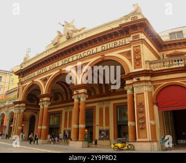 Blick auf das Teatro del Sole in Bologna. Juni 2024 Bologna, Emilia Romagna, Italien Stockfoto