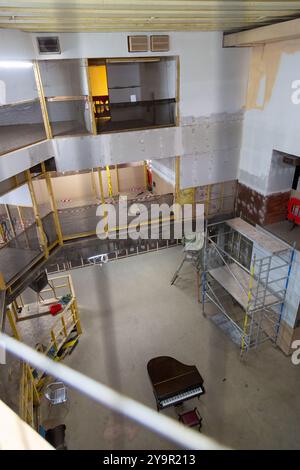 Der Barnton Nuclear Bunker wurde 1952 gebaut. Der Bunker wurde für 400 Politiker und Beamte für bis zu 30 Tage bereitgehalten Stockfoto