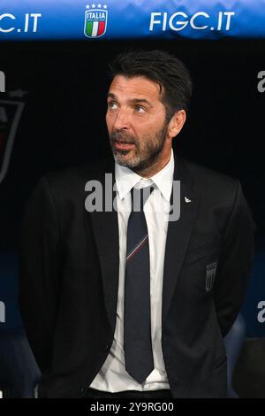 10. Oktober 2024, Stadio Olimpico, Roma, Italien; Fußball der UEFA Nations League; Italien gegen Belgien; Gianluigi Buffon Stockfoto