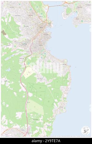 DAS HENRY JONES ART HOTEL, Hobart, AU, Australien, Tasmanien, s 42 54' 59'', N 147 19' 59'', Karte, Cartascapes Map, veröffentlicht 2024. Erkunden Sie Cartascapes, eine Karte, die die vielfältigen Landschaften, Kulturen und Ökosysteme der Erde enthüllt. Reisen Sie durch Zeit und Raum und entdecken Sie die Verflechtungen der Vergangenheit, Gegenwart und Zukunft unseres Planeten. Stockfoto