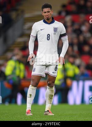 London, Großbritannien. Oktober 2024. England gegen Griechenland - UEFA Nations League - Wembley. Englands Jude Bellingham. Bildnachweis: Mark Pain / Alamy Live News Stockfoto