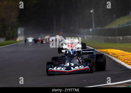 Francorchamps (Belgien), 28. September 2024, #31 Lec Crp1 (1977) Williams Peter (GbR) Masters Racing Legends - F1 Cars 1966 - 1985 während der Spa Six Hours, Circuit de Spa-Francorchamps (Belgien) am 28. September 2024 Stockfoto