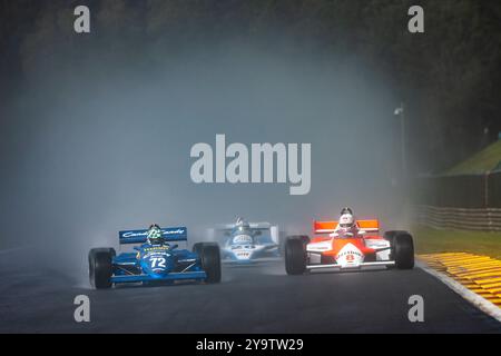 Francorchamps (Belgien), 28. September 2024, #72 Tyrrell 011 (1982) Wrigley Matthew (GbR) Masters Racing Legends - F1 Cars 1966 - 1985 während der Spa Six Hours, Circuit de Spa-Francorchamps (Belgien) am 28. September 2024 Stockfoto