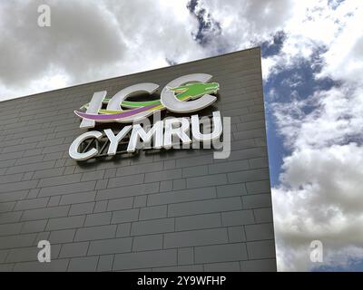 Newport, Wales, Großbritannien - 21. Juni 2024: Außenansicht des International Convention Centre im Celtic Manor Resort in Südwales Stockfoto