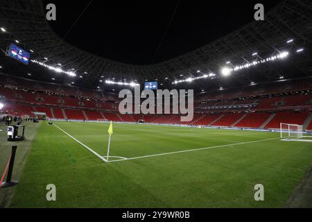 Budapest, Ungarn. Oktober 2024. BUDAPEST, 11.10.2024, Puskas Arena, Saison 2024/2025 UEFA Nations League Spiel zwischen Ungarn und den Niederlanden und Ungarn. Stadionübersicht Credit: Pro Shots/Alamy Live News Stockfoto