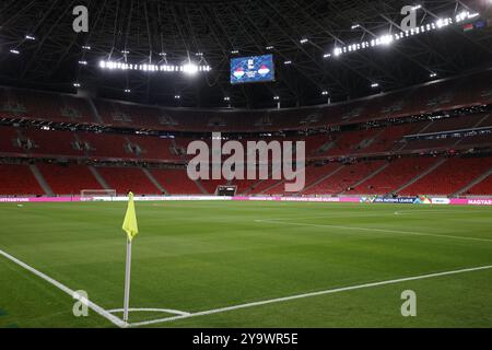 Budapest, Ungarn. Oktober 2024. BUDAPEST, 11.10.2024, Puskas Arena, Saison 2024/2025 UEFA Nations League Spiel zwischen Ungarn und den Niederlanden und Ungarn. Stadionübersicht Credit: Pro Shots/Alamy Live News Stockfoto