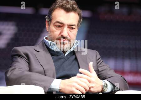 Trient, Trentino, Italien. Oktober 2024. Trient 'Born to Win' Sports Festival; Alessandro Barnaba (LOSC Lille Eigentümer) Credit: Action Plus Sports/Alamy Live News Stockfoto