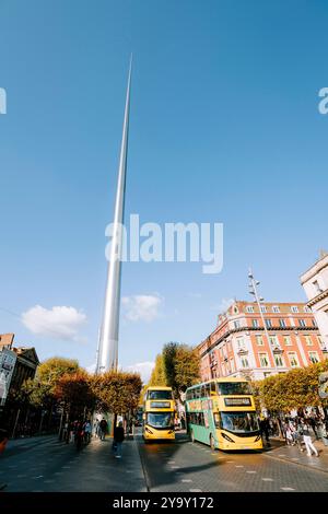 Dublin Spire auf der O'Connell Street Stockfoto