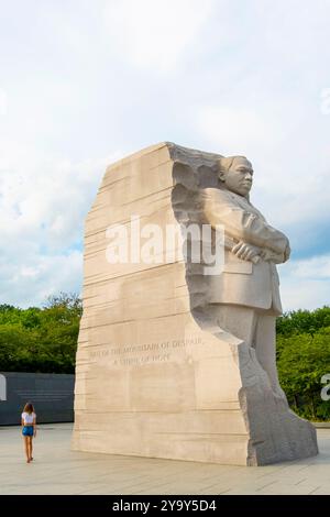 USA, Washington DC, Martin Luther King Memorial Stockfoto