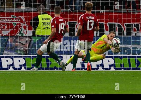 Während des Spiels der UEFA Nations League zwischen Ungarn und Holland am 11. Oktober 2024 im Stadion der Puskas Arena in Budapest, Ungarn Credit: Independent Photo Agency Srl/Alamy Live News Stockfoto