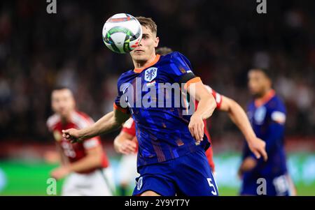 Budapest, 2024. 10. 11. UEFA Nations League, UNGARN-NIEDERLANDE, 2025, UNGARN-NIEDERLANDE, Puskas Arena, Budapest, Ungarn, - Credit: Gabriella Barbara Credit: Gabriella Barbara/Alamy Live News Stockfoto