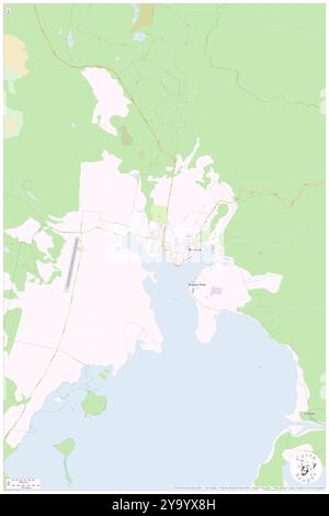 Strahan Holiday Park, Westküste, AU, Australien, Tasmanien, s 42 9' 7''', N 145 19' 7''', Karte, Cartascapes Map, veröffentlicht 2024. Erkunden Sie Cartascapes, eine Karte, die die vielfältigen Landschaften, Kulturen und Ökosysteme der Erde enthüllt. Reisen Sie durch Zeit und Raum und entdecken Sie die Verflechtungen der Vergangenheit, Gegenwart und Zukunft unseres Planeten. Stockfoto