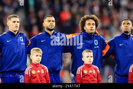 Budapest, 2024. 10. 11. UEFA Nations League, UNGARN-NIEDERLANDE, 2025, UNGARN-NIEDERLANDE, Puskas Arena, Budapest, Ungarn, - Credit: Gabriella Barbara Credit: Gabriella Barbara/Alamy Live News Stockfoto