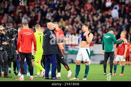 Budapest, 2024. 10. 11. UEFA Nations League, UNGARN-NIEDERLANDE, 2025, UNGARN-NIEDERLANDE, Puskas Arena, Budapest, Ungarn, - Credit: Gabriella Barbara Credit: Gabriella Barbara/Alamy Live News Stockfoto