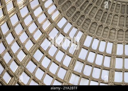 Dome, NY Carlsberg Glyptotek oder New Carlsberg Glyptothek, Kunstmuseum für Skulptur und Malerei, Architekten Vilhelm Dahlerup und Hack Kampmann, Copenh Stockfoto