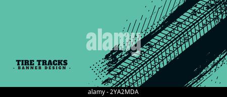 Grungy-Stil Fahrzeug Probemarkierungsfahne für Automobil Design Vektor Stock Vektor