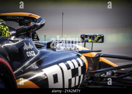 MELBOURNE, AUSTRALIEN, 24. MÄRZ: Lando Norris aus Großbritannien fährt den McLaren MCL38 während des Großen Preises von Australien 2024 im Albert Park in Melbour Stockfoto