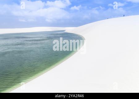 Lencois Maranhenses, Nationalpark, Maranhao, Brasilien, Südamerika Stockfoto