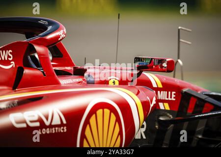 MELBOURNE, AUSTRALIEN, 24. MÄRZ: Charles Leclerc aus Monaco fährt den Ferrari SF-24 während des Großen Preises von Australien 2024 im Albert Park in Melbourne. Stockfoto