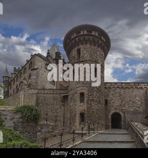 Schloss Wernigerode in Deutschland. Harz Stockfoto