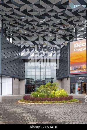 Tribeca Mall, Einkaufszentrum, riesig, gigantisch, modern, Indischer Ozean, Insel, Mauritius, Afrika Stockfoto