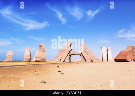 Tor des Ras Mohamed Nationalparks in Ägypten. Afrika Stockfoto