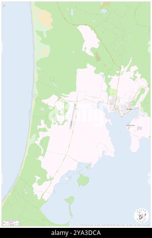 Flughafen Strahan, Westküste, AU, Australien, Tasmanien, s 42 9' 18''', N 145 17' 31'', Karte, Karte, Kartenausgabe 2024. Erkunden Sie Cartascapes, eine Karte, die die vielfältigen Landschaften, Kulturen und Ökosysteme der Erde enthüllt. Reisen Sie durch Zeit und Raum und entdecken Sie die Verflechtungen der Vergangenheit, Gegenwart und Zukunft unseres Planeten. Stockfoto