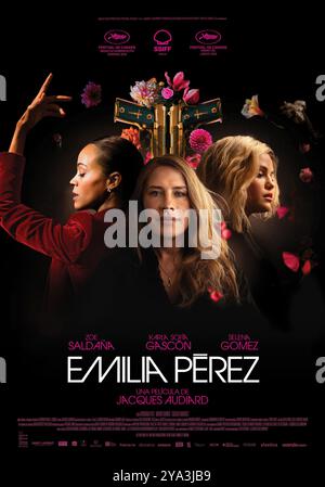 EMILIA PEREZ (2024), Regie: JACQUES AUDIARD. Credit: Why Not Productions / Pathé / France 2 Kino / Album Stockfoto