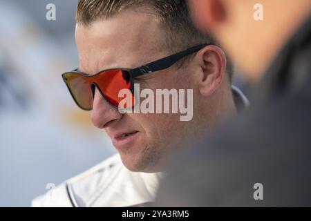 NASCAR Xfinity Series-Fahrer AJ ALLMENDINGER bereitet sich auf den Toyota Care 250 in Richmond, VA, USA, Nordamerika vor Stockfoto