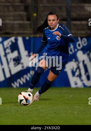 Potsdam, Deutschland. Oktober 2024. Fußball, Frauen: Bundesliga, 1. FFC Turbine Potsdam - SGS Essen, 6. Spieltag, Karl-Liebknecht-Stadion, Potsdamer Kornelia Grosicka. Quelle: Soeren Stache/dpa/Alamy Live News Stockfoto