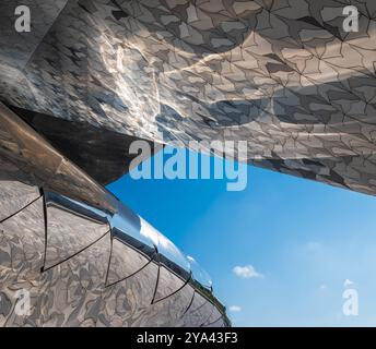 Paris, Frankreich - 10 12 2024 : die Philharmonie de Paris Stockfoto